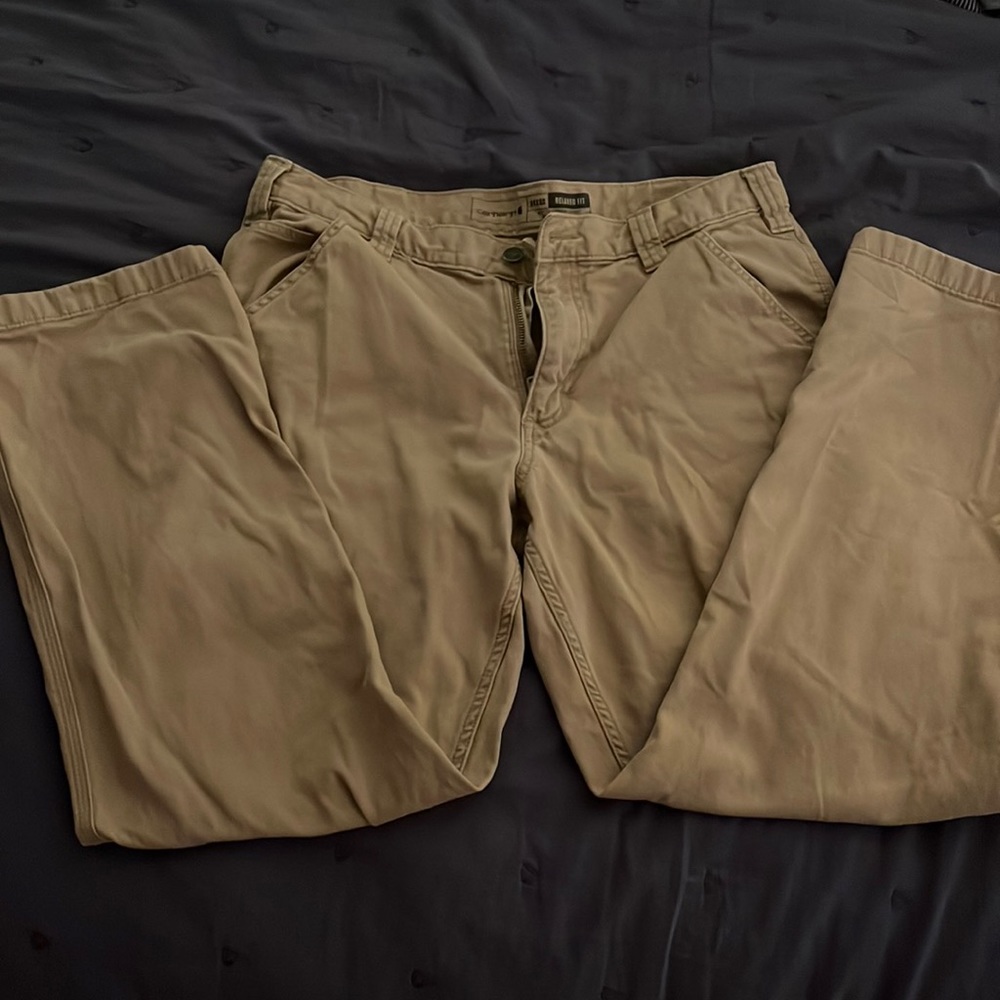 Carhartt 34x30 relaxed fit canvas work pant